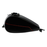 HR3 Black Earth & Vivid Black Fuel Gas Tank For 2008-2023 Harley Touring Models