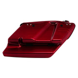 HR3 Velocity Red Sunglo 2016S 5" Stretched Extended Saddlebags For Harley Touring 2014-2023