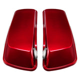 HR3 Velocity Red Sunglo 2016S 5" Stretched Extended Saddlebags For Harley Touring 2014-2023