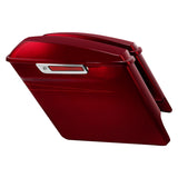 HR3 Velocity Red Sunglo 2016S 5" Stretched Extended Saddlebags For Harley Touring 2014-2023