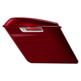 HR3 Velocity Red Sunglo 2016S 5" Stretched Extended Saddlebags For Harley Touring 2014-2023