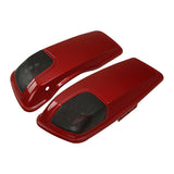 HR3 Wicked Red CVO Saddlebag Lids With 5" x 7" Speaker Cutouts For Harley Touring Models 2014-2023