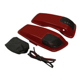 HR3 Wicked Red CVO Saddlebag Lids With 5