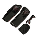 HR3 Wicked Red CVO Saddlebag Lids With 5" x 7" Speaker Cutouts For Harley Touring Models 2014-2023