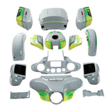 HR3 Apple Green / White Gray Ultra Limited Fairing Kit