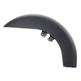 HR3 Industrial Gray Denim / Black Denim Motorcycle Front Mudguard Fender (can be installed with lighting)