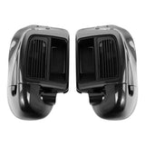 HR3 Black Earth Fade Vented Lower Fairing Kit For Harley Touring Models 2014-2023 (Fits water cooled models)