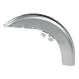 HR3 Midnight Blue / Barracuda Silver Motorcycle 18" Front Mudguard Fender (can be installed with lighting)For Harley Touring Electra Glide Ultra Limited Tri Glide 14-23