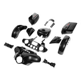 HR3 Black Tempest Complete Body Fairing Kit For Harley Street Glide FLHX 14-23