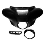 HR3 Black Tempest Outer Batwing Fairing Cowl Upper 2018 STREET GLIDE（FLHX）