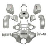 HR3 Silver Fortune Complete Body Fairing Kit For Harley Street Glide FLHX 14-23