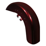 HR3 Twisted Cherry  Motorcycle 18" Wide Tire Front Mudguard Fender For Harley Touring Models 2014-2023